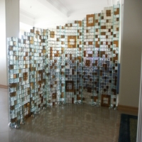 کاشی شیشه ای دست ساز
