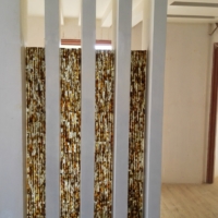 پارتیشن بندی و جداکننده شیشه ای دست ساز
