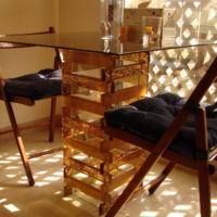 کاشی شیشه ای دست ساز