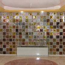 کاشی شیشه ای دست ساز